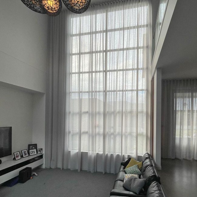 Roller Blinds and S-Fold Curtains