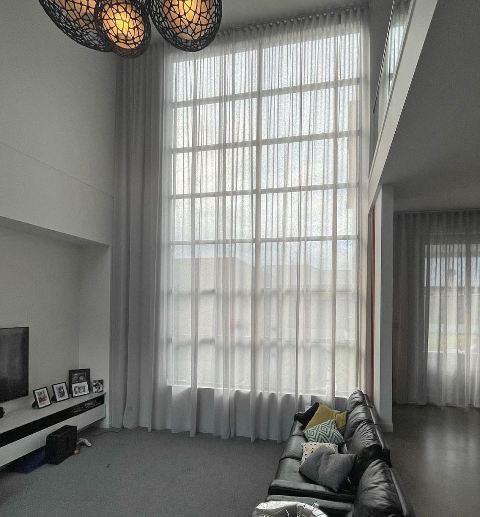 Roller Blinds and S-Fold Curtains