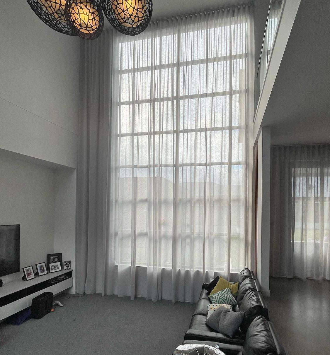 Roller Blinds and S-Fold Curtains